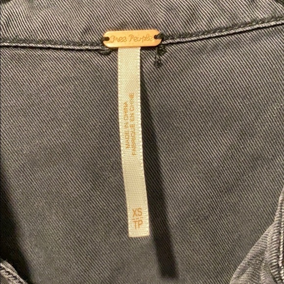 Free People Sexy Tencel Lace Up Shirt - Picture 7 of 14